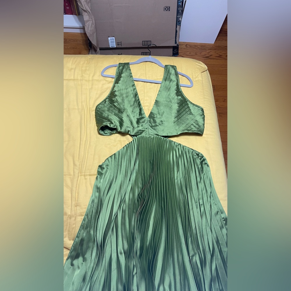 Abercrombie & Fitch Green Maxi Dress - Picture 3 of 5